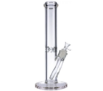 straight glass ice bong